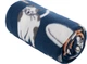Плед ARDESTO Fleece Котики 130x160 см Полиэстер синий (ART0725PB) - изображение 2