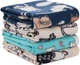 Плед Ardesto Fleece Котики 130x160 см Полиэстер голубой (ART0726PB) - изображение 5