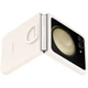 Чохол Silicone Cover with Ring для Samsung Galaxy Flip 5 (F731) (EF-PF731TUEGUA) Cream - зображення 2