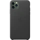 Чохол Leather Case для Apple iPhone 11 Pro Max (MX0E2) Black - зображення 1
