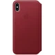 Чохол-книжка Leather Folio для Apple iPhone XS Max (MRX32) Red - зображення 2