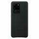 Чохол Leather Cover для Samsung Galaxy S20 Ultra (G988) (EF-VG988LBEGRU) Black - зображення 1