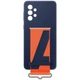 Чохол Silicone Cover with Strap для Samsung Galaxy A73 (A736) (EF-GA736TNEGRU) Navy - изображение 4