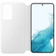 Чохол-книжка Smart Clear View Cover для Samsung Galaxy S22 (S901) (EF-ZS901CWEGRU) White - изображение 4