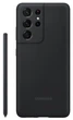 Чохол Silicone Cover With S Pen для Samsung Galaxy S21 Ultra (G998) (EF-PG99PTBEGRU) Black - зображення 1