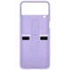 Чохол Silicone Cover with Ring для Samsung Galaxy Flip 4 (F721) (EF-PF721TVEGUA) Lavender - изображение 6