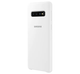 Чохол Silicone Cover для Samsung Galaxy S10 (G973) (EF-PG973TWEGRU) White - изображение 1