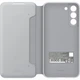Чохол-книжка LED View Cover для Samsung Galaxy S22 Plus (S906) (EF-NS906PJEGRU) Light Gray - изображение 5