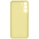 Чохол Silicone Cover для Samsung Galaxy S22 Plus (S906) (EF-PS906TYEGRU) Butter Yellow - изображение 5