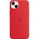 Чохол Silicone Case with MagSafe для Apple iPhone 14 Plus (MPT63) Red - зображення 3