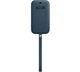 Чохол-кишеня Leather Sleeve with MagSafe для Apple iPhone 12 / iPhone 12 Pro (MHYD3) Baltic Blue - изображение 3