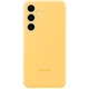 Чохол Silicone Cover для Samsung Galaxy S24 Plus (S926) (EF-PS926TYEGWW) Yellow - изображение 1
