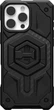 Чохол UAG Monarch Pro with MagSafe + Magnetic Ring для Apple iPhone 16 Pro Max (1144571BV01) Carbon Fiber/Black Stand - изображение 1