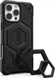 Чохол UAG Monarch Pro with MagSafe + Magnetic Ring для Apple iPhone 16 Pro Max (1144571BV01) Carbon Fiber/Black Stand - изображение 3