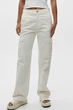 Джинси Pull & Bear кремовий UIVPF777 40 - изображение 3
