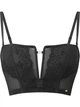 Корсетний топ Gossard Rebel 21207 вишита напівпрозора стильна люксова білизна зі знімними бретелями 14/L Чорний (ZIK0000030661) - изображение 4