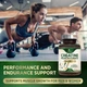 Добавка премиум-класса сила энергия выносливость Nature's Nutrition Creatine Monohydrate 120 капсул - изображение 5