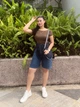 Шорти Uniqlo розмір S (26inch/66) сині (65) (476946) - зображення 5