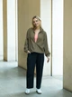 Кардиган Uniqlo розмір S хакі (33) (476111) - зображення 10