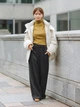 Гибридна куртка пуховик Uniqlo розмір XL бежева (30) (469899) - зображення 6