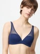 Бюстгалтер Uniqlo розмір 85/90 DE (UK38/40 D DD) сині (67) (479857) - зображення 1