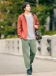 Дощовик Uniqlo розмір S помаранчевий (27) (475033) - изображение 6
