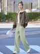 Куртка Uniqlo розмір L оливкова (56) (474936) - зображення 7