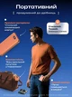 Магнітний повербанк 10000 mah 20W Qinetiq P10 aluminium powerbank magsafe 3 в 1 для епл apple айфона iphone 12 13 14 15 16 17 і apple watch бездротовий портативний магсейф магнітна бездротова зарядка універсальна павербанк максейв Cosmic orange - зображення 4