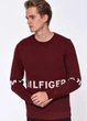 Свитер мужской Tommy Hilfiger хлопковый бордовый, размер S (TH00006-09) - изображение 1
