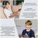 Наушники для детей New Bee KH20 Blue - изображение 7