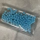 Бусы Рондель 2,5*3 мм, голубой (непрозрачный), арт 019963, 1-нить ≈135-145 шт - изображение 2