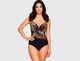 Купальник злитий Sisianna 5160158 Чорний 2XL (46) стегна 111-115 см груди 3C-4D - зображення 5