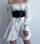 Ремінь-корсет широкий жіночий Honey Fashion Accessories XS/S/M чорний (40к004) - изображение 3