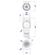 Вилка на прицеп 13 контактная KAMAR 13 PIN 12V W-13-B - изображение 3