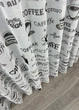 Тюль VR-Textil 1791т Льон Білий з чорним 200х270 см (42-0916) - зображення 4