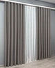 Комплект готовых штор VR-Textil Блэкаут Midnight № 1228ш Серый 150х290 см 2 шт (33-0064) - изображение 4