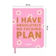 Планер «I HAVE ABSOLUTELY NO PLAN» рожевий - изображение 2
