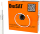 Кабель коаксіальний PROLECH RG6U CU DigiSAT 100 м Білий (5900804063988) - зображення 1