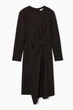 Сукня жіноча COS power-shoulder midi dress 1194849003 М Коричневий - изображение 5