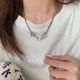 Цепочка на шею браслет на руку Fashion Jewelry серебристый 48 см - изображение 3