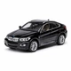 Игрушечная машинка Автопром BMW X6 1:32, 14 см, черная — металлическая модель со светом, звуком и инерционным ходом, арт. 68311-2 - изображение 1