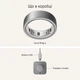 Умное кольцо Oura Ring 4 Brushed Silver (Size 8) - изображение 5
