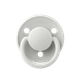 Соска пустушка BIBS 0-36 m De Lux Silicone Round (кругла) – Haze - изображение 1