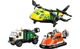 Конструктор LEGO Ремікс літака, вантажівки та судна на повітряній подушці 990 деталей (60505) - зображення 3