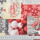 Сет сервировочный Новогодний / Коллаж, игрушки серый, бежевый 32х44 см (173591) (143г/м.кв шт) 175886 - изображение 3