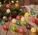 Світлодіодна гірлянда MLT Rattan Ball Lights з ротанговими кульками мультиколор - зображення 2