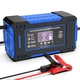 Автоматическое импульсное зарядное устройство для аккумулятора EAFC 12V 6A Blue - изображение 1