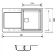 Мийка кухонна Zerix ZS-7950S-12 Коричнева ( ZX4584 ) 39548 - изображение 4