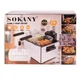 Фритюрниця Sokany WJ801 електрична на 5 літрів, професійна - изображение 7