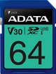 Karta pamięci ADATA Premier Pro SDXC 64GB Class 10 (ASDX64GUI3V30S-R) - obraz 1